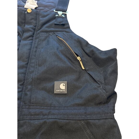 Carhartt Extremes Overalls Mens R33 34×34 Insulated Alaska rugged Black Bib - Picture 7 of 10